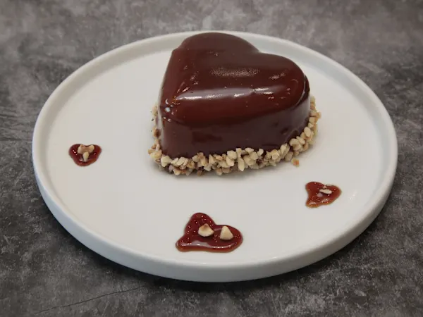 Coffee Caramel Mouse Cake